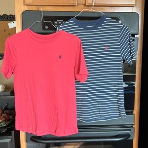 2 Boys size 14/16 Polo t shirts